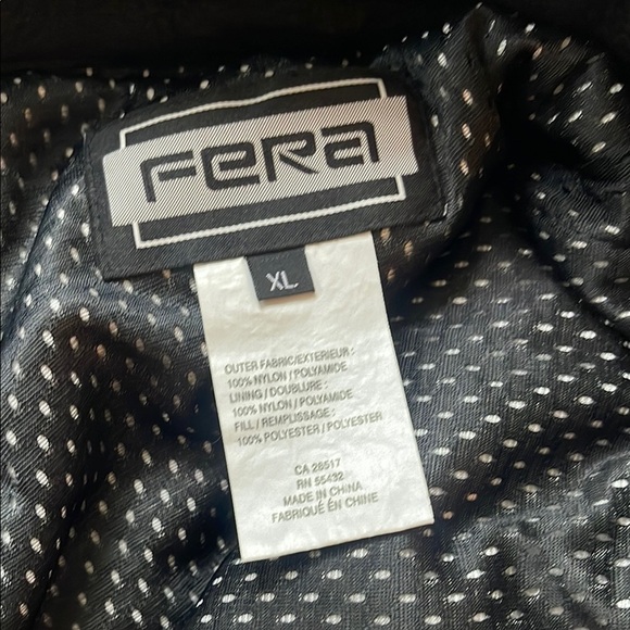 FERA Men's Black Cargo Ski Pants - Picture 5 of 6